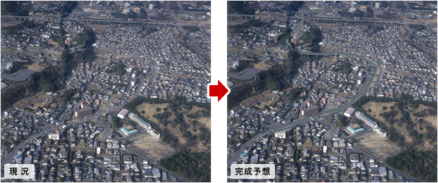 県道富士見通・鳥居線